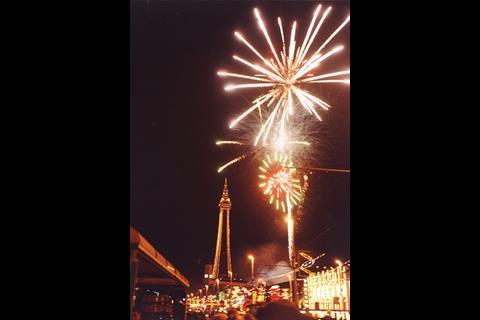 Blackpool fireworks